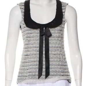 Nanette Lepore Corset inspired top NWOT